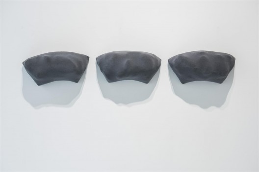 皮诺·皮奈利,《画GR》,混合媒介,每件10.5 × 20 cm,1987 / Pino Pinelli, “Pittura GR”, mixed media, 10.5 × 20 cm each, 1987