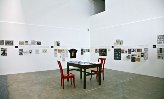 “生命文献：沈阳地下音乐1995－2002”，展览现场