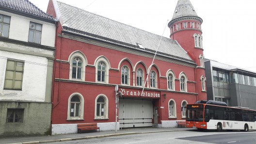 Bergen Gamle Brannstasjon, Bergen Assembly 2016 venue. Photo: Linn Heidi Stokkedal 