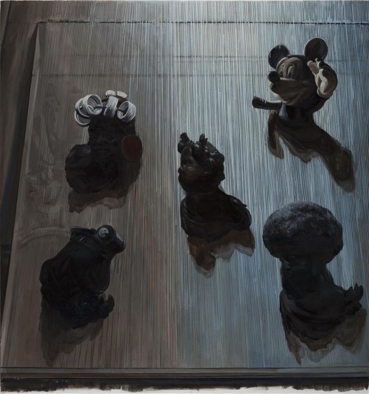 王之博，《沉迷》，布面油画，170 x 180 cm，2016