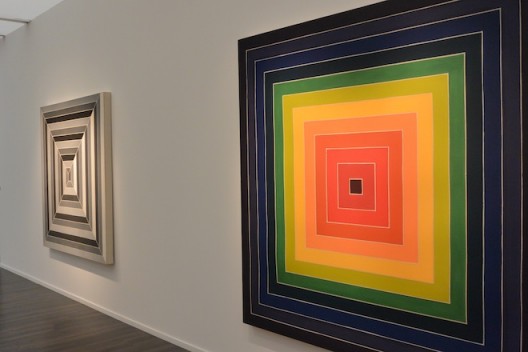 Frank Stella at the three graces - Marianne Boesky Gallery, Dominique Lévy and Sprüth Magers