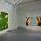 Alex Katz on the ramp at London's Timothy Taylor Gallery's pop-up-pavilion