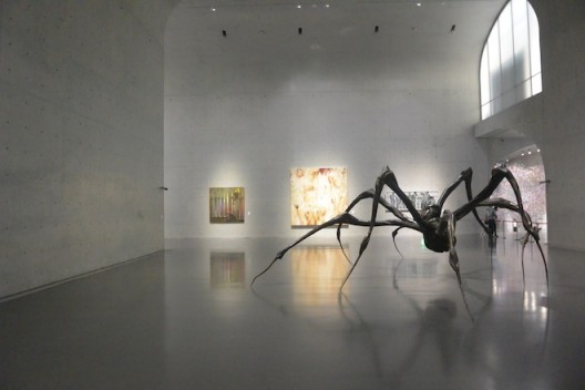 Louise Bourgeois's arachnid at Long Museum's 