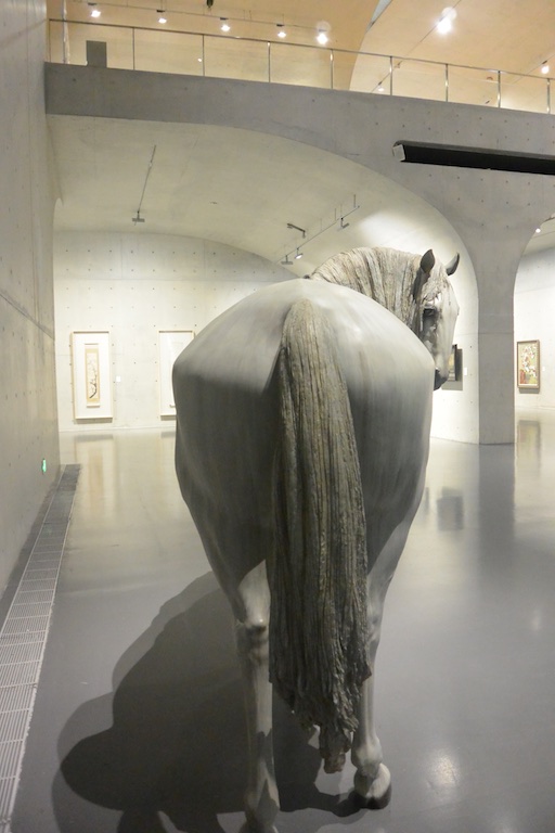 Horse's bum at Long Museum's 