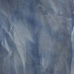 《光下之景观No.6 数据系列》，蓝图纸本，45.5x32.4cm，2016_Landscspe by light No.6 From the DATA series, 45.5x32.4cm, kianotipie paper, 2016