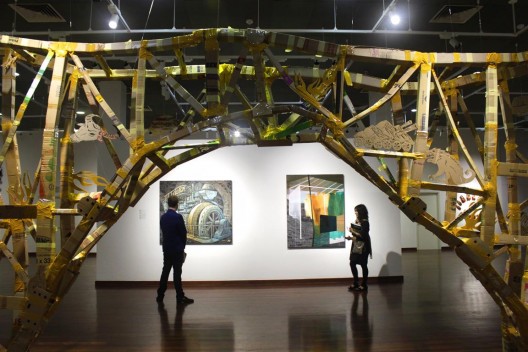 “SAGER: Ties of Tenggara”, exhibition view at National Visual Arts Gallery