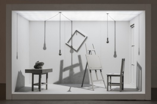 姜吉安，“两居室”系列，绘画装置，2007-2009