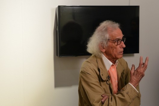 Christo at Galerie Gmurzynska 