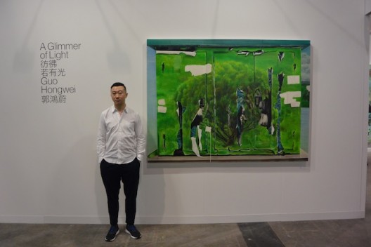 Artist Guo Hongwei at Chambers Fine Art (Beijing & New York) (Ran Dian images)