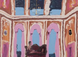 Genieve Figgis "Pink Stage", 2017 - Acrylic on canvas - 80 x 100 x 4 cm / 31 1/2 x 39 3/8 x 1 5/8 inches-© Genieve Figgis - Courtesy of the Artist and Almine Rech Gallery-Almine Rech Gallery
Genieve Figgis - Pink Stage, 2017 - Acrylic on canvas - 80 x 100 x 4 cm / 31 1/2 x 39 3/8 x 1 5/8 inches / © Genieve Figgis. Courtesy of the Artist and Almine Rech Gallery
