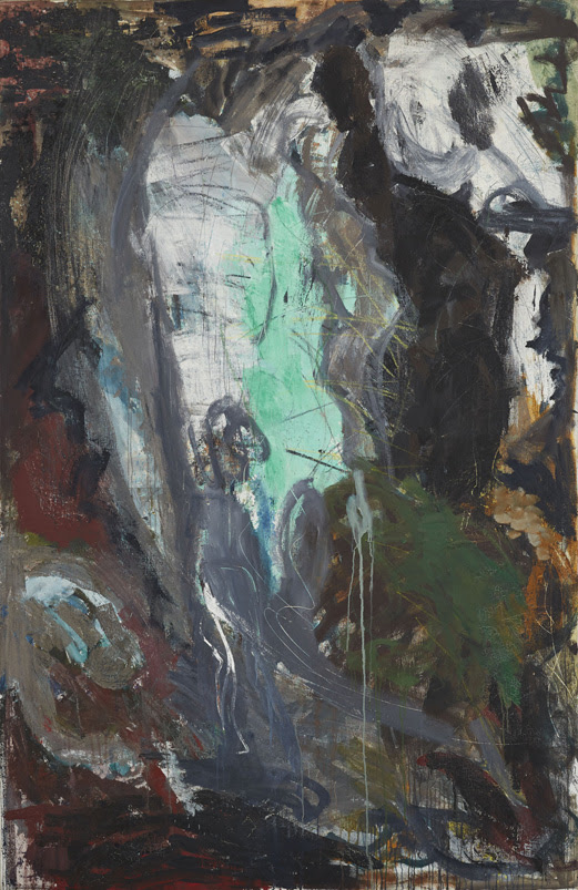 Per Kirkeby, Untitled, 1981. Oil on canvas. 78 3/4 x 51 1/4 inches, (200 x 130 cm). Image courtesy the artist and Michael Werner Gallery,