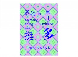 《最近的事儿挺多》海报