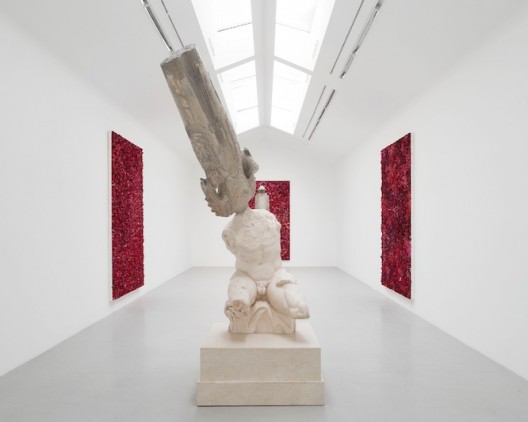 View of the exhibition Xu Zhen « Civilization Iteration » at Perrotin Paris Photo : Claire Dorn Courtsey Perrotin