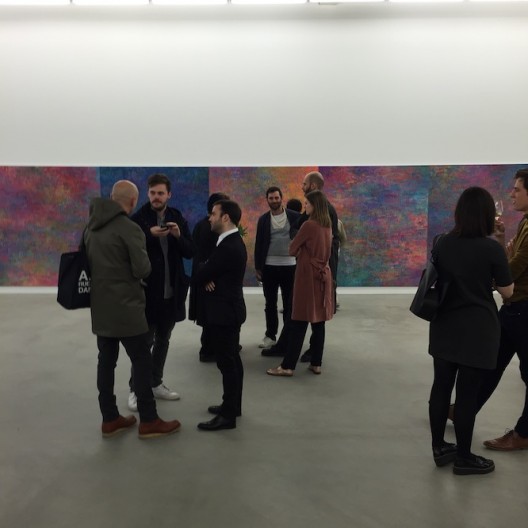 Jean-Baptiste Bernadet Almine Rech Gallery Brussels 2016 (photo Chris Moore) Jean-Baptiste Bernadet在布鲁塞尔的Almine Rech画廊的展览现场，2016（摄影：墨虎恺）