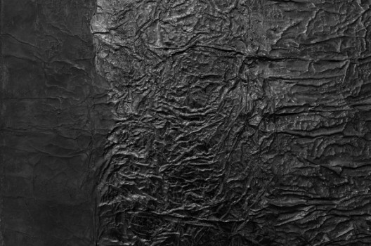 Yang Jiechang, Detail of Hundred Layers of Ink, 1990, ink on paper and gauze, 95 x 86 cm. 杨诘苍: 
