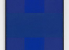 Abstract Painting, Blue, 1952
Oil on canvas in artist's frame
18 x 14 inches 
45.7 x 35.5 cm
© 2017 The Estate of Ad Reinhardt/Artist Rights Society, New York 
Courtesy David Zwirner, New York/London