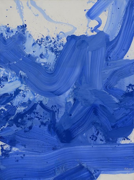 Qi Haiping, Blue Sky After Raining No.15, Acrylic on Canvas, 200 × 150 cm, 2015 祁海平，《雨过天青15》，布面丙烯，200 × 150 cm，2015