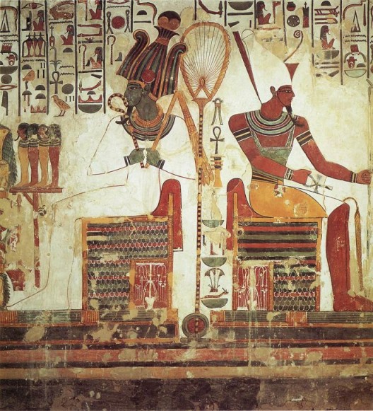 奥西里斯与阿吞，埃及的古今双王（Osiris and Atun）