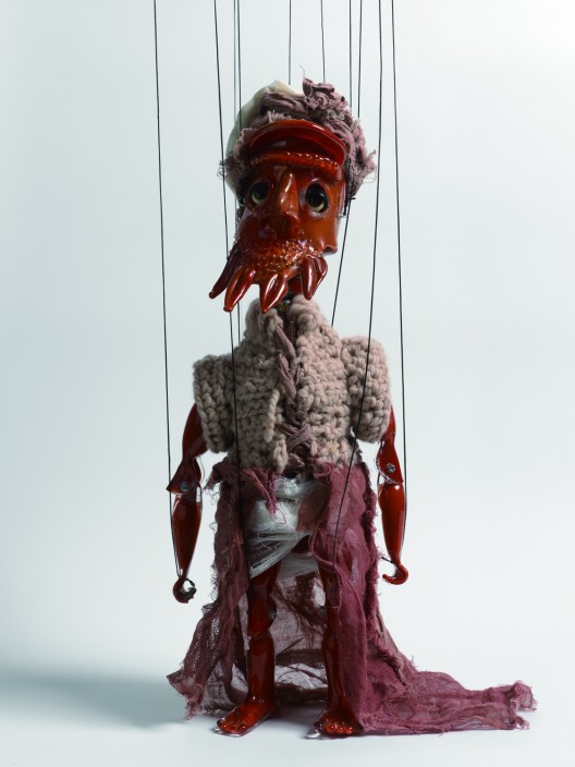 Wael Shawky, “Cabaret Crusades: The Secrets of Karbalaa (Marionette)”, 2015 © Wael Shawky; courtesy Lisson Gallery