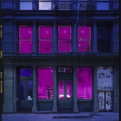 David Zwirner, 43 Greene Street, New York, 2001
(during the exhibition Diana Thater: The sky is unfolding under you). Courtesy David Zwirner, New York/London/Hong Kong