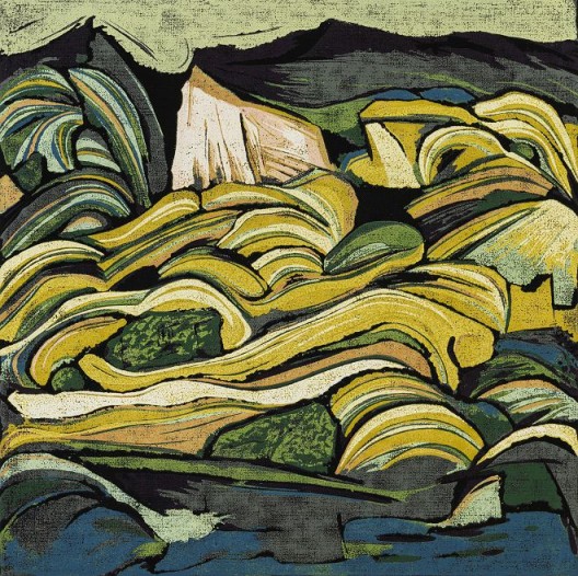 Dawa Mountain, 1999, 40 x 40cm