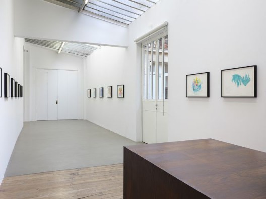 José María Sicilia, Phasma, exhibition views at Galerie Chantal Crousel, Paris (Jan. 27 - March 3, 2018). Photo : Florian Kleinefenn