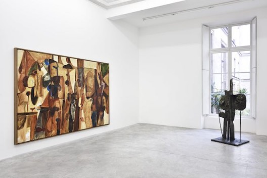George Condo – installation view. Image courtesy the artist and Almine Rech Gallery