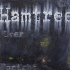 Gary Simmons, Hamtree, 2018, Mixed media on canvas, 274.3 x 213.4 cm (108 x 84 in.)