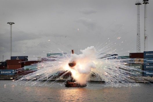 Cai Guo-Qiang at Faurschou Foundation, Copenhagen, Freja