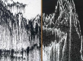 Yeoh Choo Kuan
Side By Side
2018
Acrylic & structuring paste on linen
153 x 183 cm; 153 x 183 cm