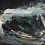 Maggi Hambling, Night wave breaking 1, oil on panel, 11 x 18 cm, 2005 崩碎的夜浪 1, 2005, 木板油画, 11 x 18 厘米 , 私人收藏  (image courtesy the artist and Marlborough Gallery)