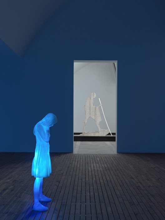 Doug Aitken installation at Faurschou Foundation (image courtesy the artist and Faurschou Foundation)