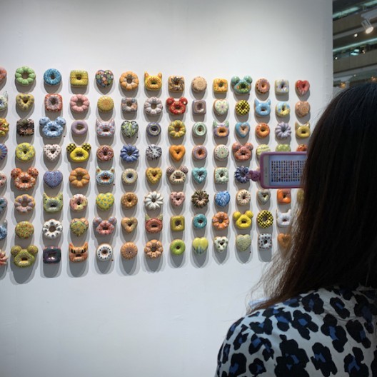 Apparently art now needs to be instagrammable. Apparently donuts are very instagrammable. Donuts are art.