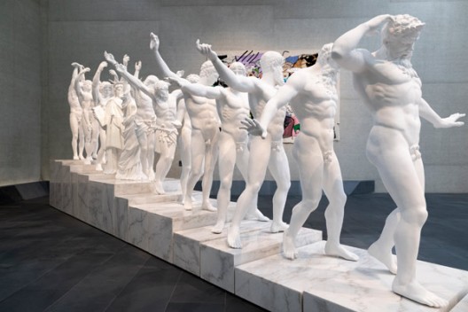 XU ZHEN®: ETERNITY VS EVOLUTION  installation view featuring European Thousand-Armed Classical Sculpture 2014 (ed. 2/3)