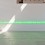 "Ibn Arabi," green neon lights, 30 x 1200 cm, 2012. "伊本•阿拉比", 霓虹灯, 30 x 1200 cm, 2012