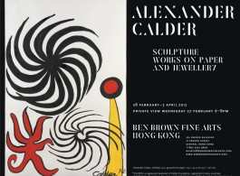 Alexander Calder in Ben Brown HK