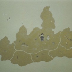 刘传宏 Liu Chuanhong, “西游记——知识分子2 Journey to the West—Intellectual 2,” 布面油画 oil on canvas, 50×65 cm, 2002
