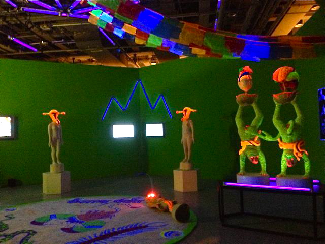 Chen Tianzhuo's installation at Moca (courtesy: Rebecca Catching)