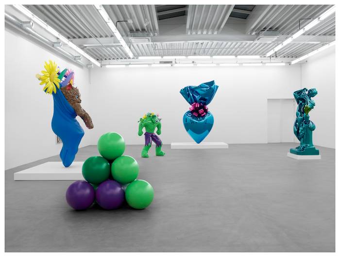 Jeff Koons at Almine Rech Gallery