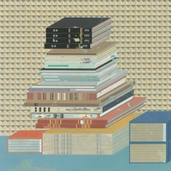Peng Jian,“ Books of the Unknown”, Color and Ink on Paper, 39 × 38.4 in, 2013彭剑，《无名之书》，纸本设色，99 × 97.5 cm，2013