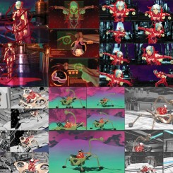 Lu Yang, "UTERUSMAN," 2013, 1920x1810 HD 3D video, edition of 6, 10'15"
陆扬，《子宫战士》，2013，1920x1810 高清3D视频，限量：6，10分15秒