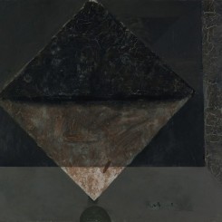 Wang Chuan，”No.8-1992“，Oil on Canvas，80×100cm，1992王川，《No.8-1992》，布面油画，80×100cm，1992