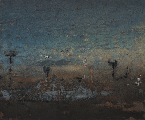 Zhou Jirong Mirage No 7, 2007, mixed media on canvas 50 x 60 cm