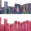 Tao Na, “City of Desire 1”, 320 cm x 215 cm, ten thousand magnets, paint, PVC, 2009陶娜，《欲望都市1》， 320 cm x 215 cm， 1万片磁铁、颜料、PVC， 2009