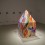 Zheng Guogu, "Spirits Linger with Dust", acrylic on wooden sculpture, 210 x 297 cm, 2012郑国谷，《只有精神还未离尘》，木板，丙烯颜料，210 x 297 cm, 2012