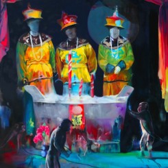 Cui Xinming, “Empire is a Dream”, oil on canvas, 180 x 150 cm, 2013崔新明，《帝國是一場夢》，油彩 畫布，180 x 150 cm，2013
