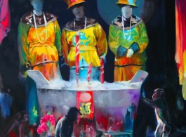 Cui Xinming, “Empire is a Dream”, oil on canvas, 180 x 150 cm, 2013崔新明，《帝國是一場夢》，油彩 畫布，180 x 150 cm，2013