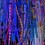 Wu Tsang, “His Master's Voice”, metal, LED lights, nylon, rope, beads, Swarovski crystals, cables, power strips, 200 x 55 x 40 cm, 2014. Courtesy the artist, Galerie Isabella Bortolozzi, Berlin. Photo: Nick Ash. Represented by Isabella Bortolozzi.