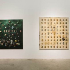 Ye Nan – "Project 1984, Thirty Years Later", exhibition view at Chambers Fine Art, Beijing叶楠，《1984 计划—重生于2014 年12 月13 日》展览现场 ，北京 前波画廊
