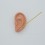 An Ear with Incense 雕塑 Sculpture 14×8.5×4cm Edition：5 2014
